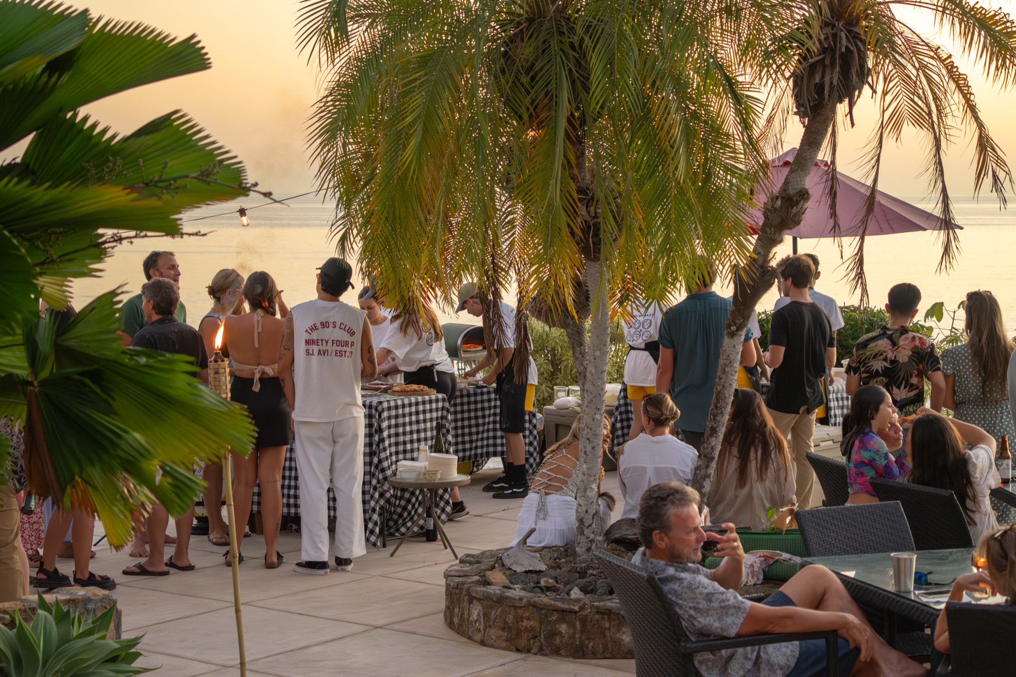 Holy Crust event at golden hour in Guanacaste, Costa Rica